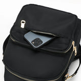 Large Capacity Waterproof Nylon Backpack for College Students