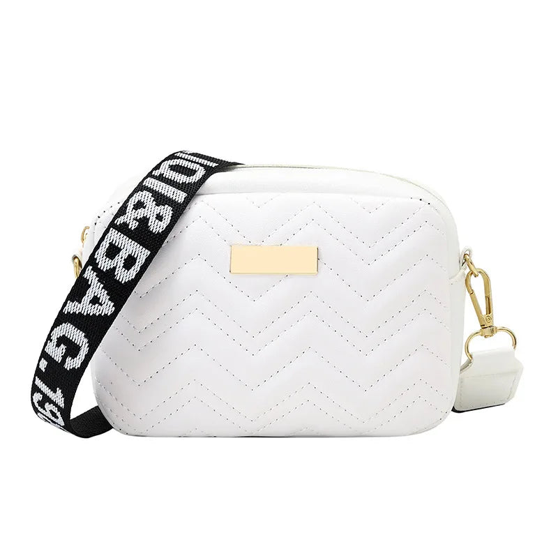 Woven Leather Crossbody Bag for Women Shoulder Purse Handbags