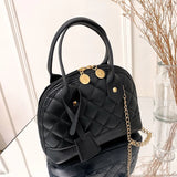 Leather Woven Crossbody Bag for Women