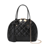 Leather Woven Crossbody Bag for Women