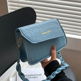 Summer Small Handbag Women Crossbody Bag Square Shoulder Bag