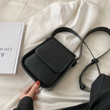 High-Quality PU Leather Women Handbag Shoulder Messenger Bag