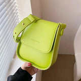 High-Quality PU Leather Women Handbag Shoulder Messenger Bag
