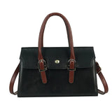 Retro Soft Leather Shoulder Bag Women Crossbody Bag