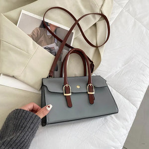 Retro Soft Leather Shoulder Bag Women Crossbody Bag