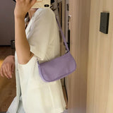 Smooth Strap Shoulder Bag for Women Casual Dating