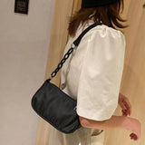Smooth Strap Shoulder Bag for Women Casual Dating