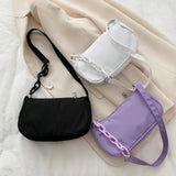 Smooth Strap Shoulder Bag for Women Casual Dating