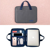 Waterproof Polyester Tote Travel Gear Organizer A4 Document File Bag