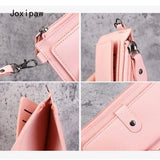 Women's PU Leather Long Wallet Large Capacity Zipper Purse