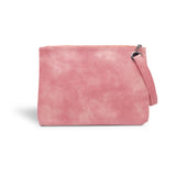 Solid Leather Envelope Clutch Bag for Women Evening Handbag