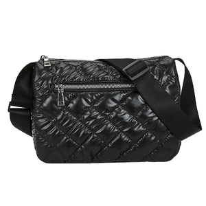 Winter Nylon Crossbody Bag For Women Lady Quilted Padded Bags