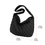 Space Pad Cotton Women Shoulder Bag Lady Winter Quilted Bags