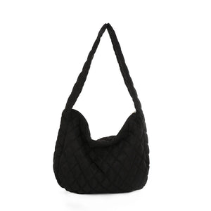 Space Pad Cotton Women Shoulder Bag Lady Winter Quilted Bags