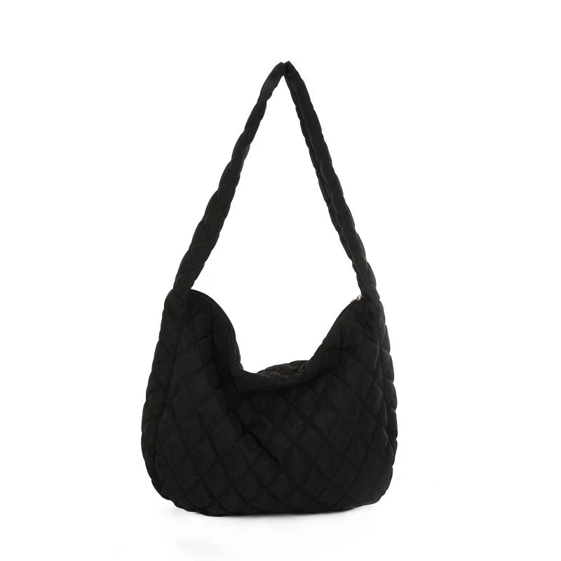 Space Pad Cotton Women Shoulder Bag Lady Winter Quilted Bags
