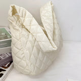 Space Pad Cotton Women Shoulder Bag Lady Winter Quilted Bags