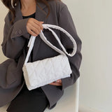 Winter Nylon Padded Quilted Shopper Bags for Women