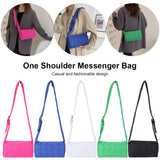 Winter Nylon Quilted Shoulder Bag Women