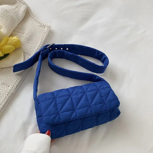 Winter Nylon Padded Quilted Shopper Bags for Women