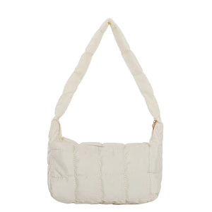 Embroidered Space Pad Women's Shoulder Bag