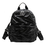 Winter Down Cotton Backpack for Women