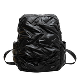 Winter Down Cotton Women Backpacks School Bags for Teenager