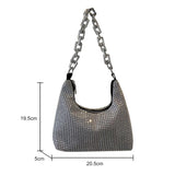 Sparkling Shoulder Bag Glitter Ladies Chain Totes Purse