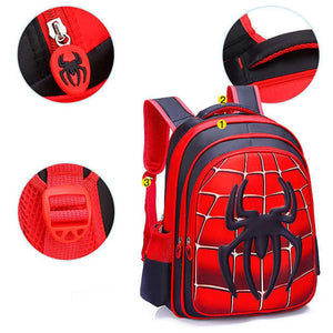 Spider Boy Backpack Schoolbag Kids Kindergarten Toddler Bag
