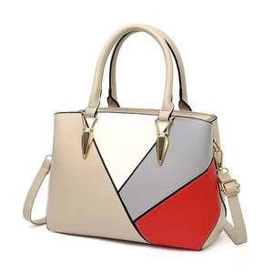 Splicing Women's Shoulder Bag Large Capacity Handbag
