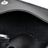 Split Cow Leather Key Holder Waist Bag Travel Organizer Pouch