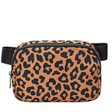 Leopard Waterproof Waist Bag Portable Pocket Fanny Pack