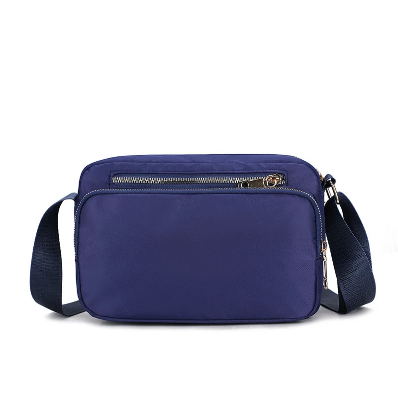 Nylon Messenger Bag for Women Large Capacity Casual Crossbody Bag
