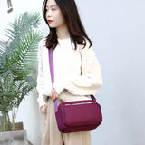 Nylon Messenger Bag for Women Large Capacity Casual Crossbody Bag