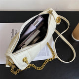 Spring Crossbody Bag Women Chain Handbags Leather Shoulder Bag