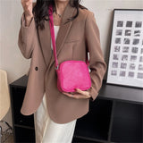 Spring Small Soft Leather Shoulder Side Bags for Women Handbags