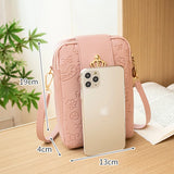 Woven Tassel Crossbody Shoulder Bag for Women