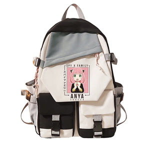 Spy X Family Anya Forger Backpacks Teens Back To School Shoulder Bag Girls Boys
