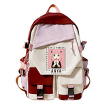 Spy X Family Anya Forger Backpacks Teens Back To School Shoulder Bag Girls Boys