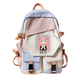 Spy X Family Anya Forger Backpacks Teens Back To School Shoulder Bag Girls Boys