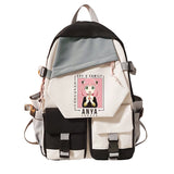 Spy X Family Anya Forger Backpacks Teens Back To School Shoulder Bag Girls Boys