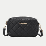 Women's Square PU Leather Crossbody Bag