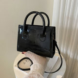 Bright Skin Square Shoulder Bag for Women