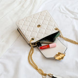 Square Lady Shoulder Bag for Shopping and Dating