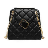 Square Lady Shoulder Bag for Shopping and Dating