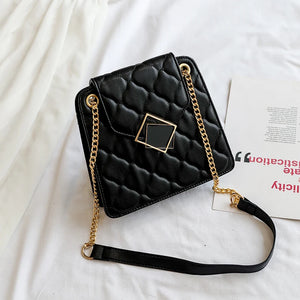 Square Lady Shoulder Bag for Shopping and Dating