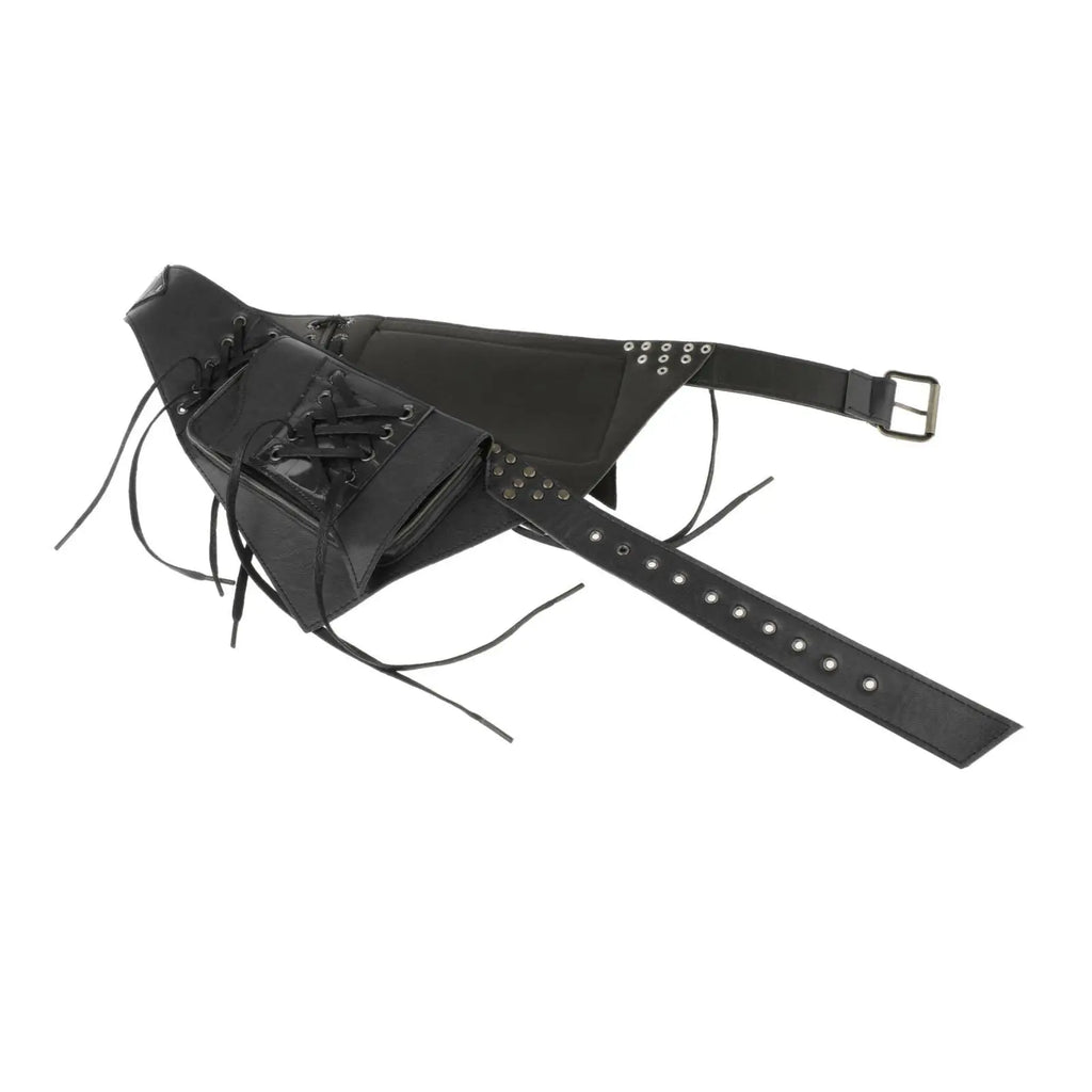 Steampunk Waist Bag Pouch Adjustable Fanny Pack for Camping