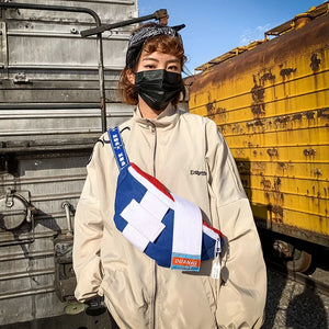 Crossbody Bag Hip Hop Street Shoulder Bag