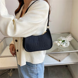 Stone Patten Women's Shoulder Bag Small Hobo Clutch Handbags Purse Totes
