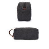 Canvas Waterproof Toiletry Organizer Bag for Men Women