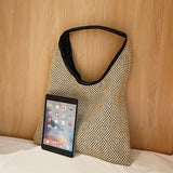 Straw Shopping Bag Retro Casual Women Totes Shoulder Bags
